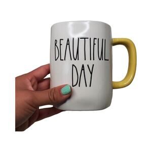 Rae Dunn "Beautiful Day" Mug 16 oz.